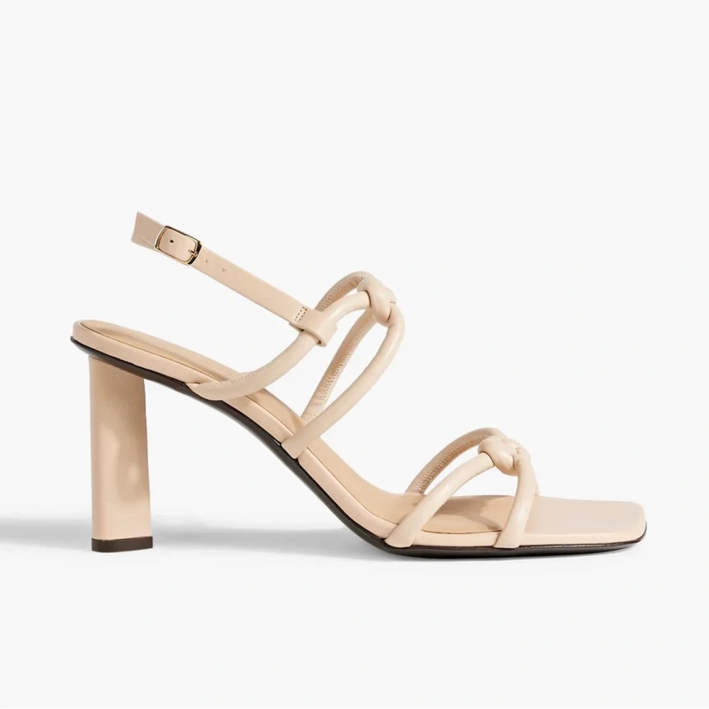 FRAME Le Hendrix leather slingback sandals